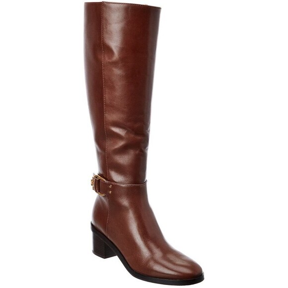 Tory Burch Shoes - Brown Tory Burch Tall Riding Boots (NWT)